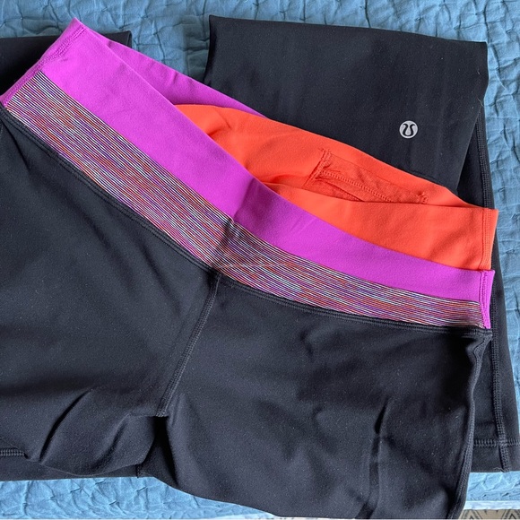 lululemon athletica Pants - Lululemon Astro Straight Leg Yoga Pants (Sz 10)